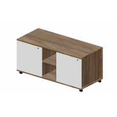 Тумба мобильная сервисная без ручек Л/П UMU1253BG