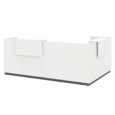 Приемная стойка угловая Белый