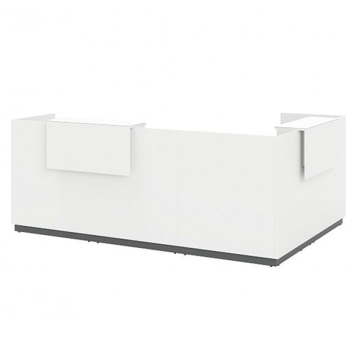 Приемная стойка угловая Белый