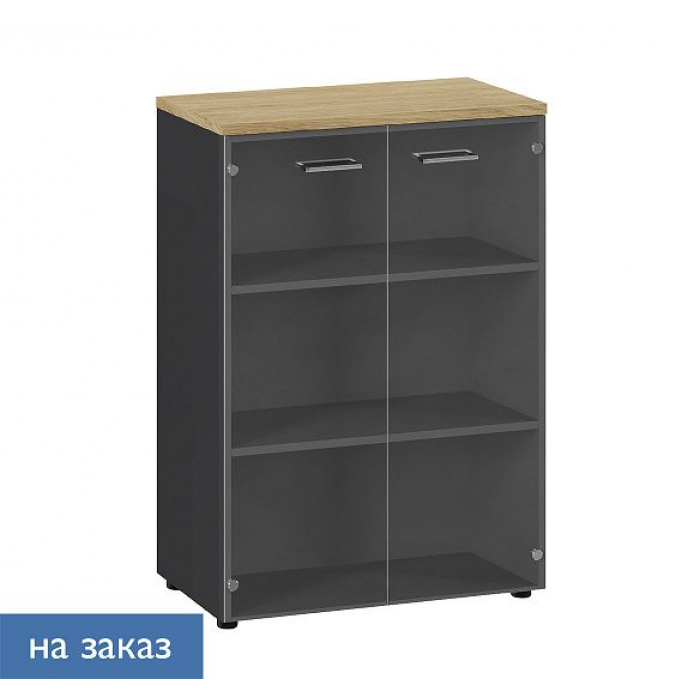 FLEX Шкаф средний со стеклом