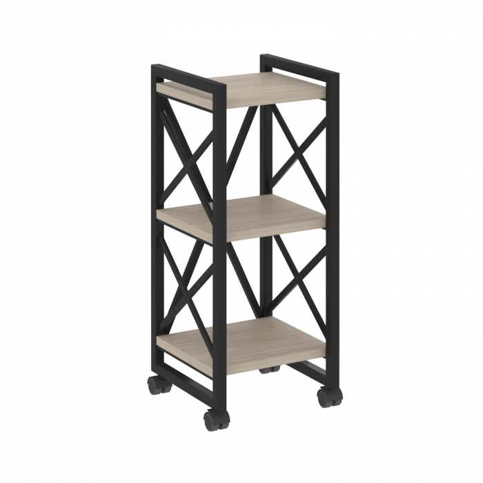 Стеллаж на колесных опорах - 3 полки VR.L-MST.K-3.4