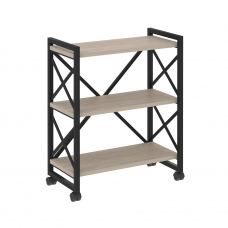 Стеллаж на колесных опорах - 3 полки VR.L-MST.K-3.8