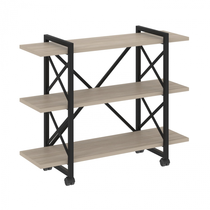 Стеллаж на колесных опорах - 3 полки VR.L-MST.K-3.8V
