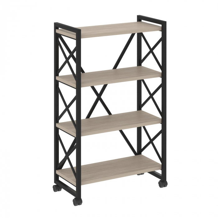Стеллаж на колесных опорах - 4 полки VR.L-MST.K-4.8