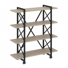 Стеллаж на колесных опорах - 4 полки VR.L-MST.K-4.8V