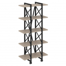 Стеллаж на колесных опорах - 5 полок VR.L-MST.K-5.4V