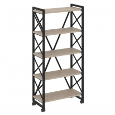 Стеллаж на колесных опорах - 5 полок VR.L-MST.K-5.8