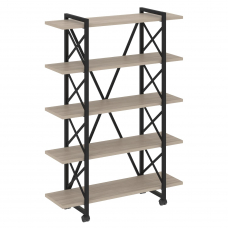 Стеллаж на колесных опорах - 5 полок VR.L-MST.K-5.8V