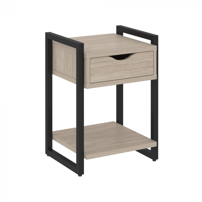 Тумба на регулируемых опорах с ящиком и полкой VR.L-T1.O