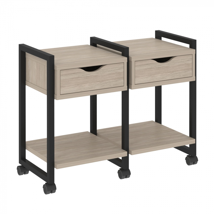 Тумба на колесных опорах наборная VR.L-TN-1.K