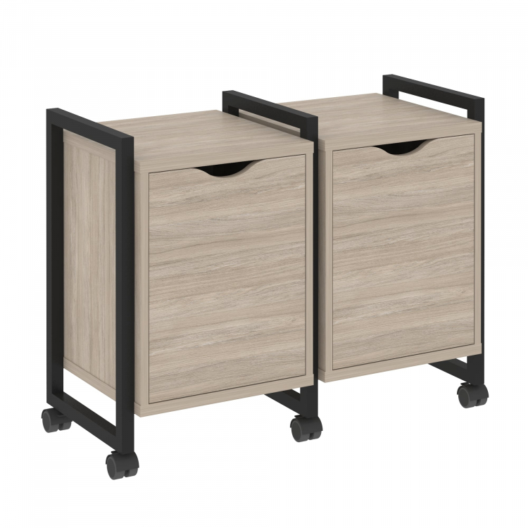 Тумба на колесных опорах наборная VR.L-TN-2.K