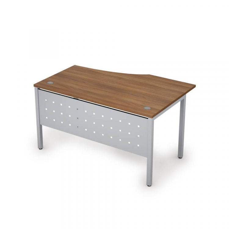 Стол на металлокаркасе эргономичный левый 6МК.022