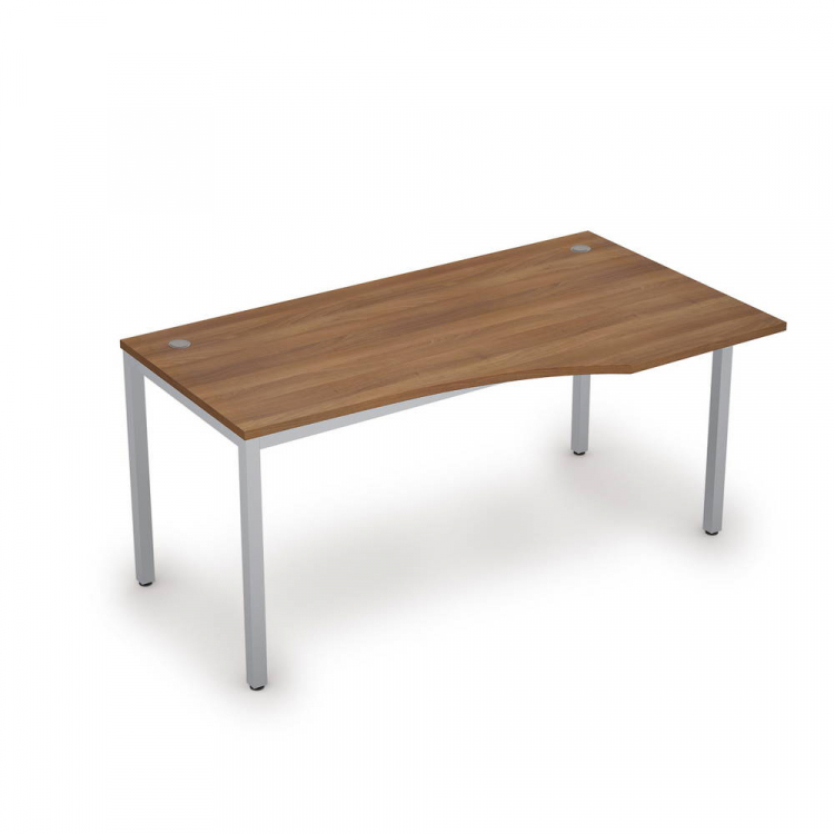 Стол на металлокаркасе эргономичный правый 6М.021