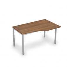 Стол на металлокаркасе эргономичный правый 6М.023