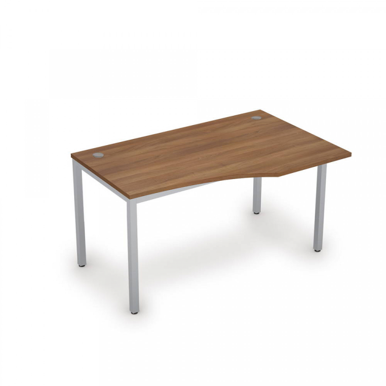 Стол на металлокаркасе эргономичный правый 6М.023