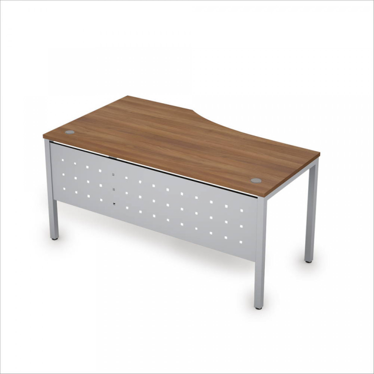 Стол на металлокаркасе эргономичный правый 6МК.021