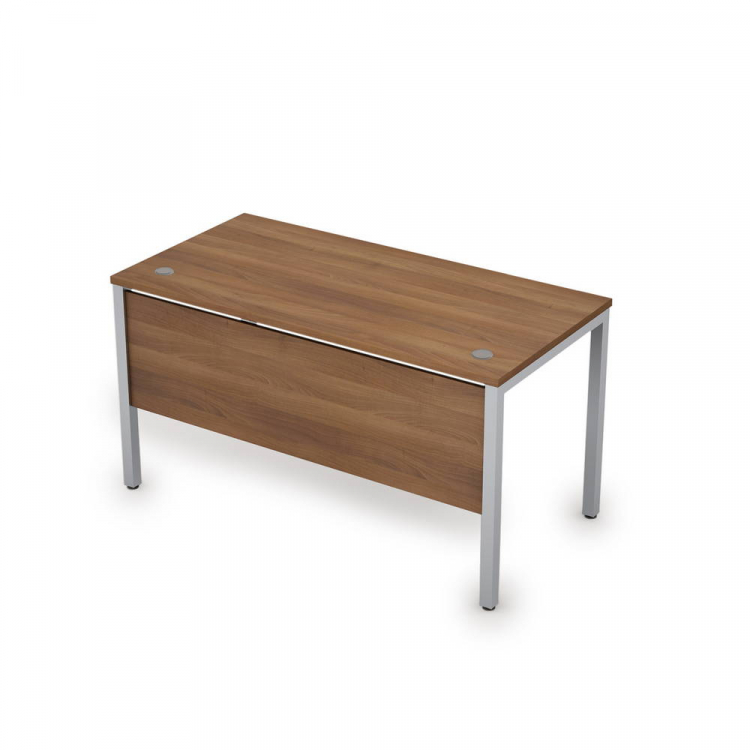 Стол на металлокаркасе прямой рабочий с экраном из ЛДСП 6МД.069