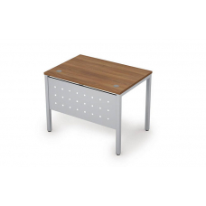 Стол на металлокаркасе прямой рабочий с экраном из металла 6МК.067