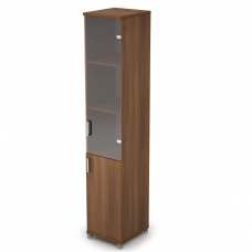 Шкаф пенал высокий со стеклом 6П.005.3