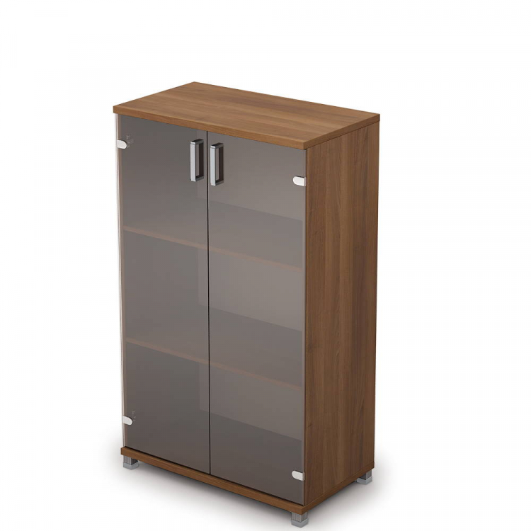 Шкаф средний со стеклом 6Ш.017.3