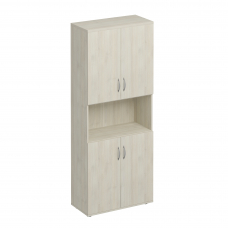 Шкаф для документов закрытый 4-дверный с нишей комфорт К 374