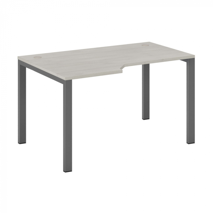 Стол эргономичный левый на металлоопорах NLN363224