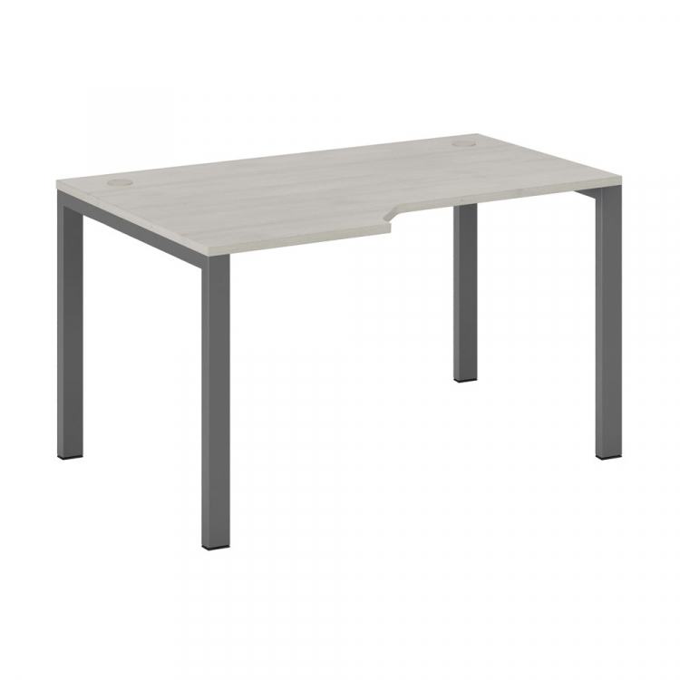 Стол эргономичный левый на металлоопорах NLN363224