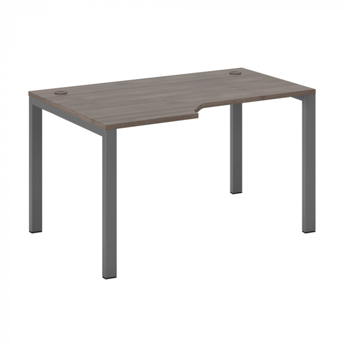 Стол эргономичный левый на металлоопорах NLN363224