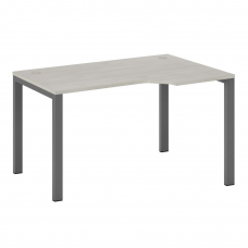 Стол эргономичный правый на металлоопорах NLN363225