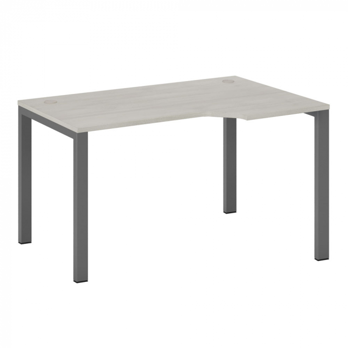 Стол эргономичный правый на металлоопорах NLN363225