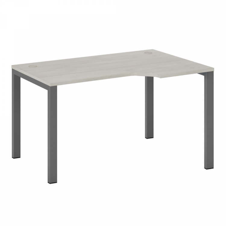 Стол эргономичный правый на металлоопорах NLN363225