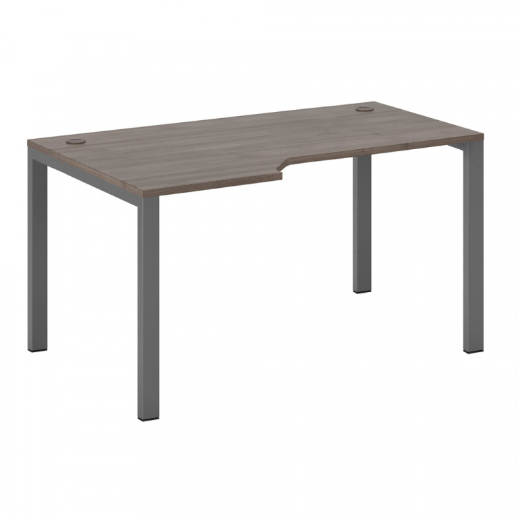 Стол эргономичный левый на металлоопорах NLN363226