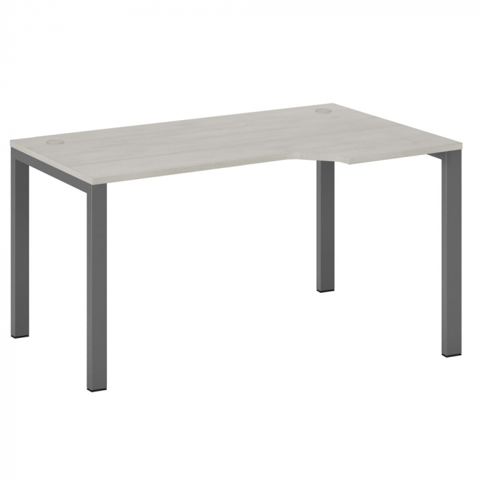 Стол эргономичный правый на металлоопорах NLN363227