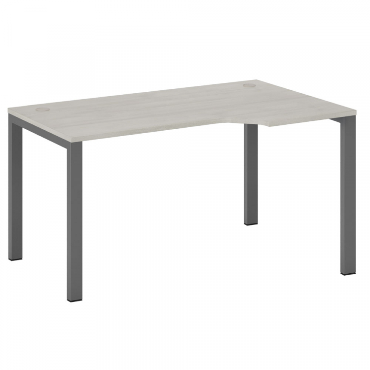 Стол эргономичный правый на металлоопорах NLN363227