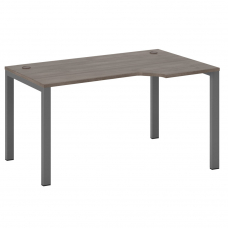 Стол эргономичный правый на металлоопорах NLN363227