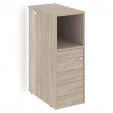 Тумба с подсветкой 5 ящиков TIP-ON проходная средняя O.R-TV-5 TIP.S