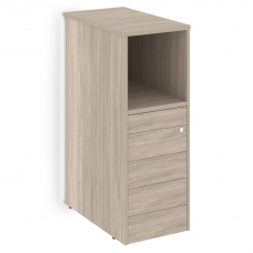 Тумба с подсветкой 5 ящиков TIP-ON завершающая левая O.R-TV-5 TIP.S (L)