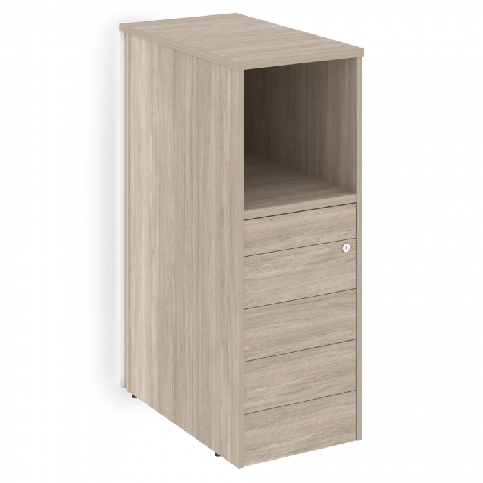 Тумба с подсветкой 5 ящиков TIP-ON завершающая левая O.R-TV-5 TIP.S (L)