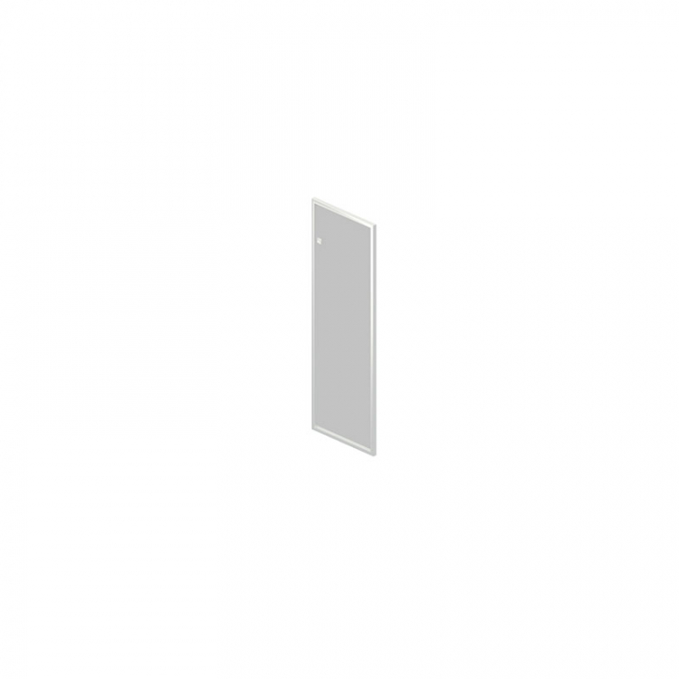 Дверь стеклянная в алюминиевой раме R-04.1