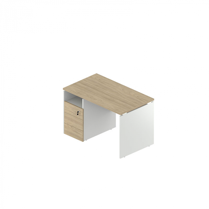 Стол рабочий с тумбой R-11L