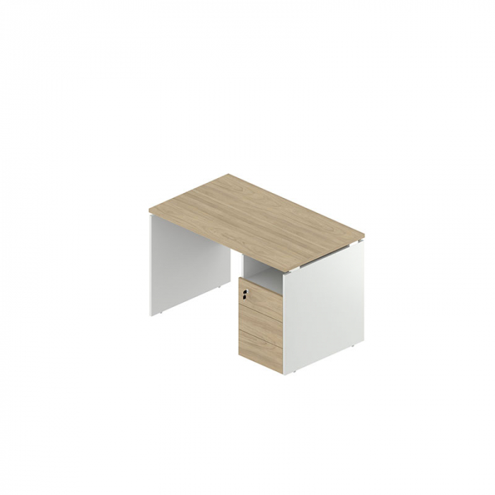 Стол рабочий с тумбой R-11R