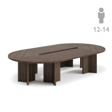 LAVA Стол переговоров Conference table 360x200 Табак