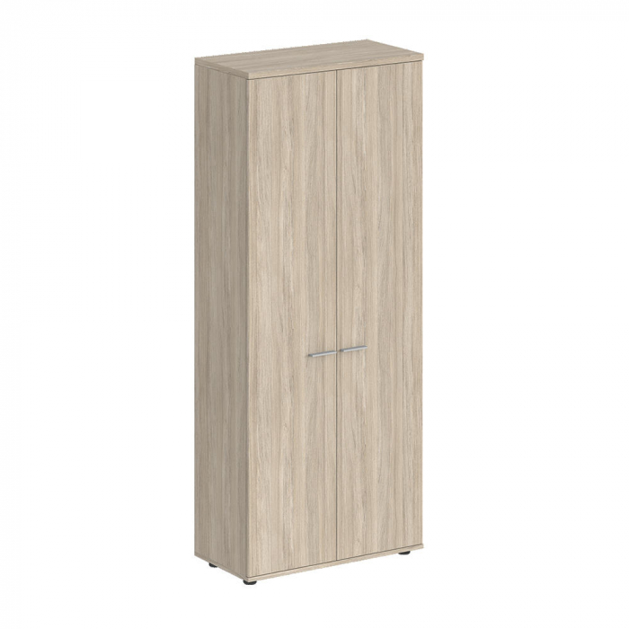 Шкаф высокий 800х400х1955, 2-х дв., з.ст HDF