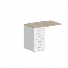 Топ тумбы приставной 1000х600 (к любым столам, тумбе гл. 600)