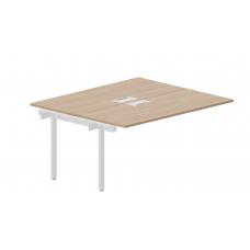 Приставной элемент на 2 рабочих места (2 металлических аутлета) UNN2TPL167