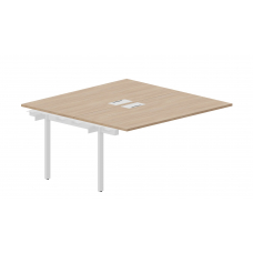 Приставной элемент на 2 рабочих места (2 металлических аутлета) UNN2TPL168