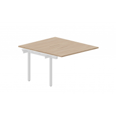 Приставной элемент на 2 рабочих места (меламиновые аутлеты) UNN2TPM127