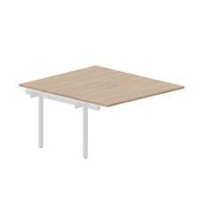 Приставной элемент на 2 рабочих места (меламиновые аутлеты) UNN2TPM148