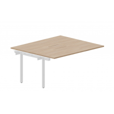 Приставной элемент на 2 рабочих места (меламиновые аутлеты) UNN2TPM167