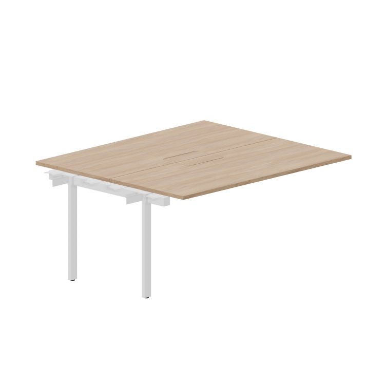 Приставной элемент на 2 рабочих места (меламиновые аутлеты) UNN2TPM167